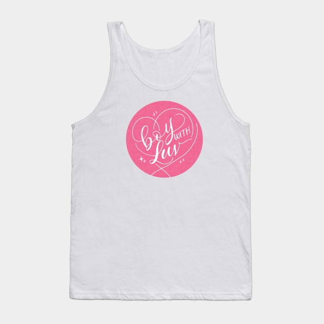 Boy with Luv Tank Top by mydoodlebin